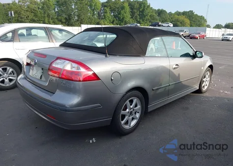 2007 Saab 9-3 2.0T z USA, uszkodzony, nr VIN YS3FD79Y076105413
